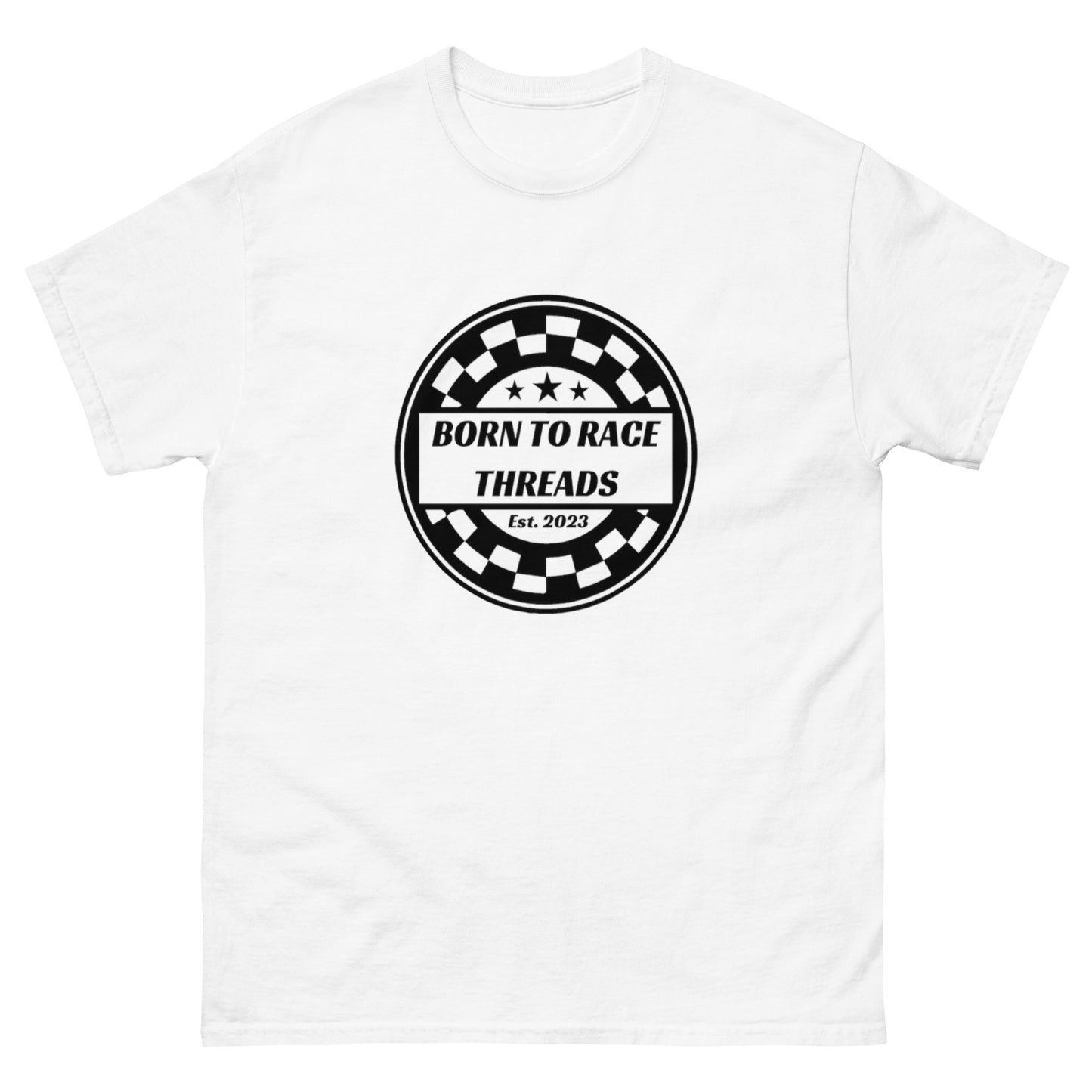 Born to Race Checkered T-Shirt