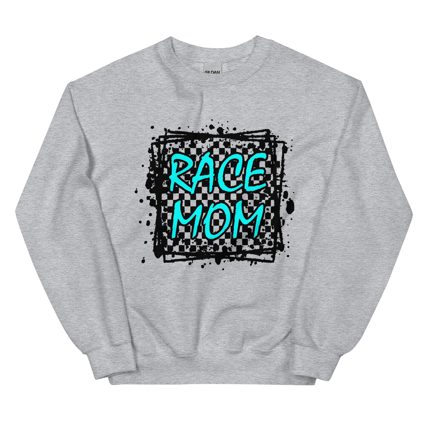 Race Mom Crew Neck Sweatshirt