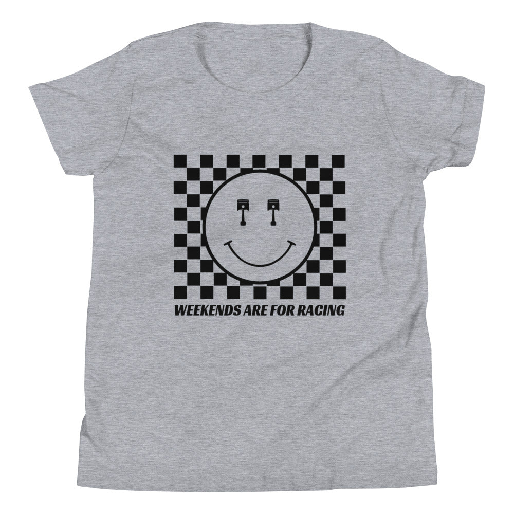 Weekends are for Racing Kids T-Shirt