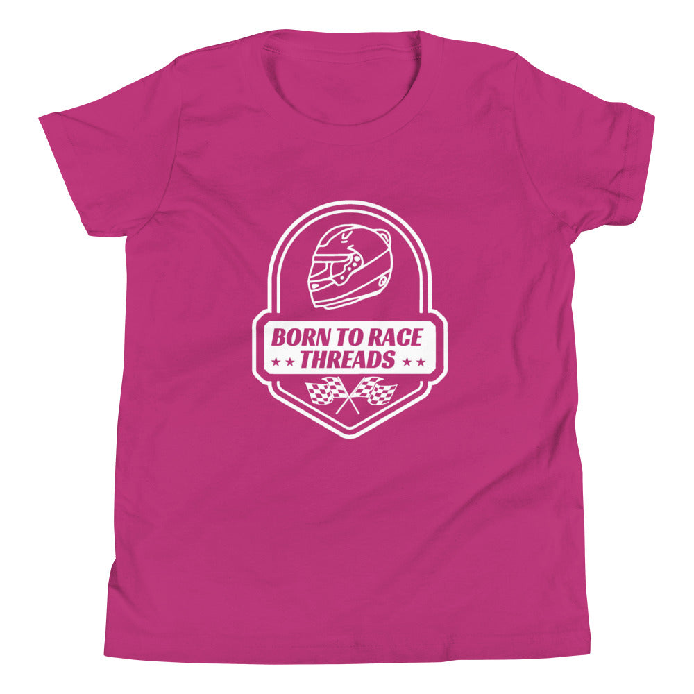 Born to Race Helmet Kids T-Shirt