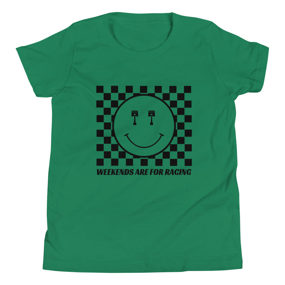 Weekends are for Racing Kids T-Shirt