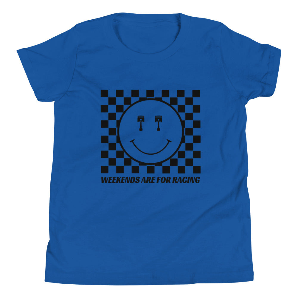 Weekends are for Racing Kids T-Shirt