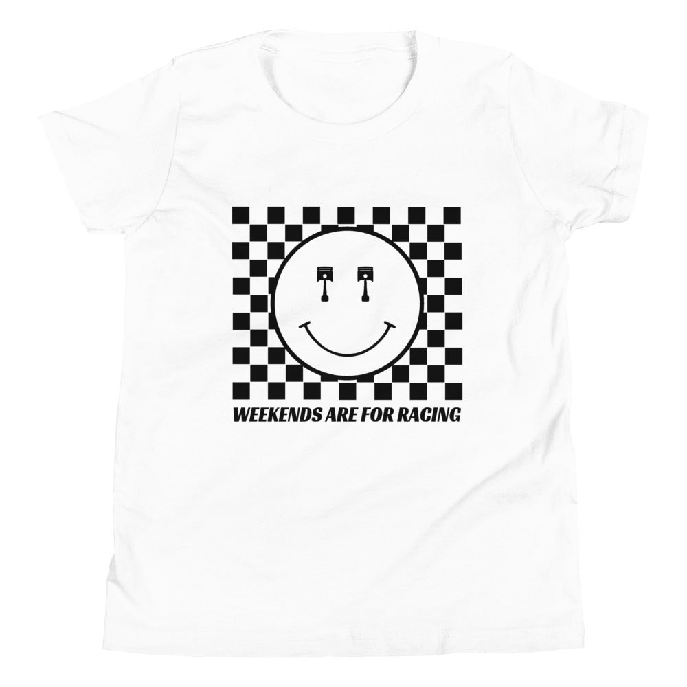 Weekends are for Racing Kids T-Shirt