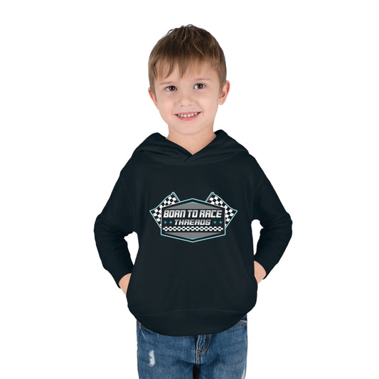 Born to Race Threads Checkered Toddler Hoodie