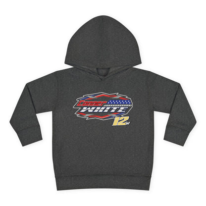Conner White Toddler Hoodie Sweatshirt