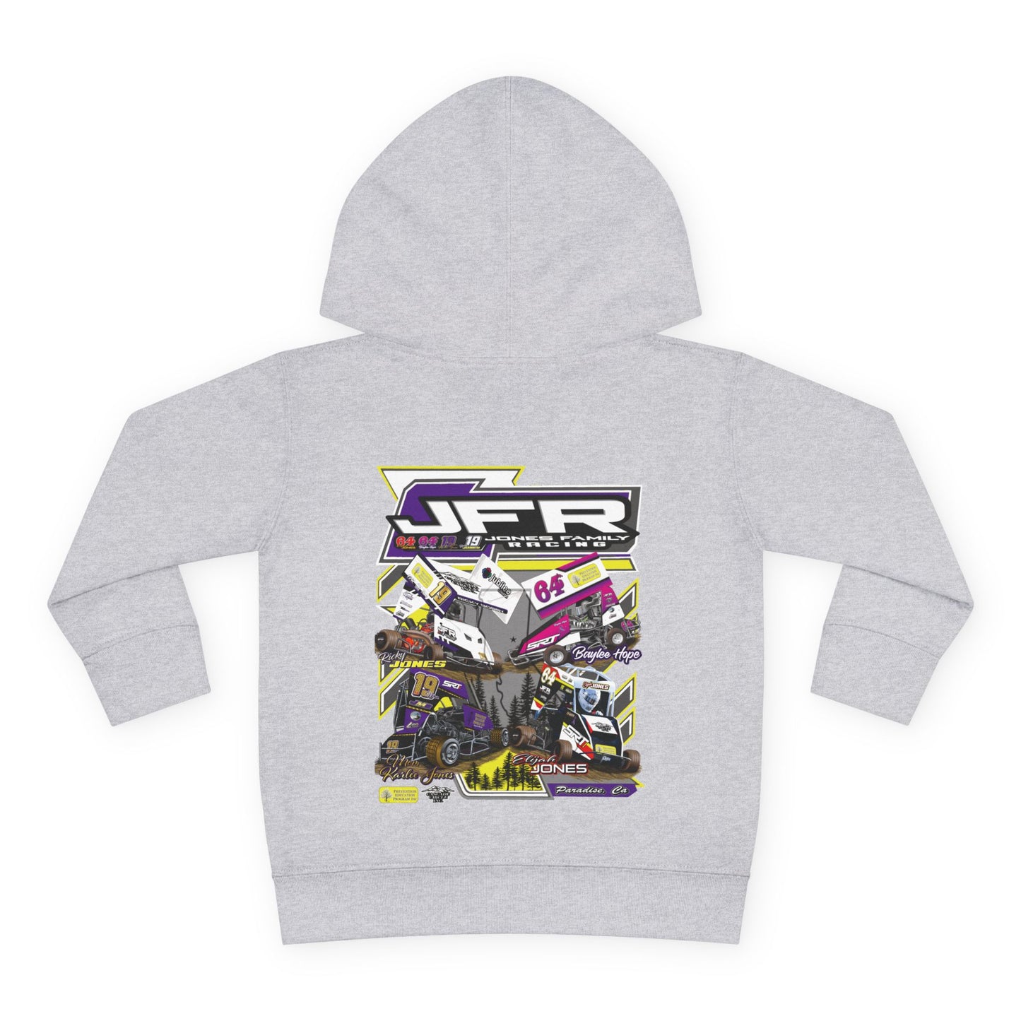 Jones Family Racing Toddler Hoodie Sweatshirt