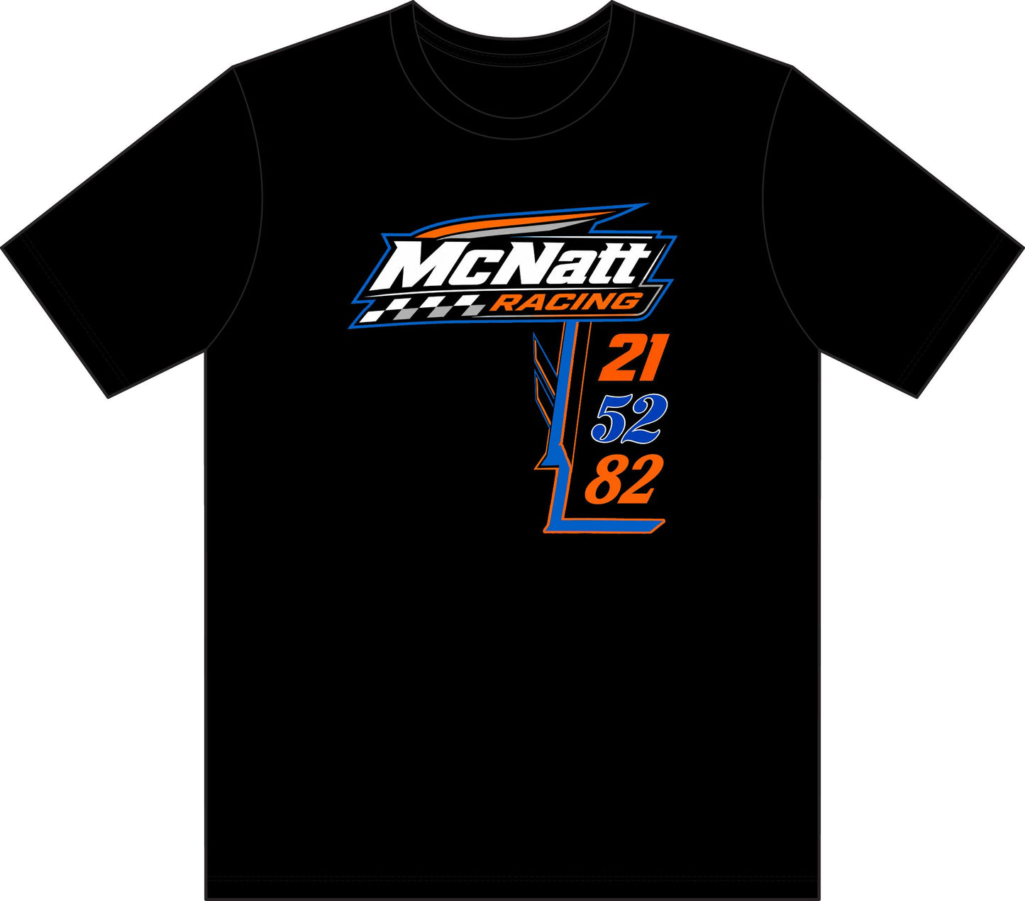 McNatt Racing Adult Tall T-Shirt