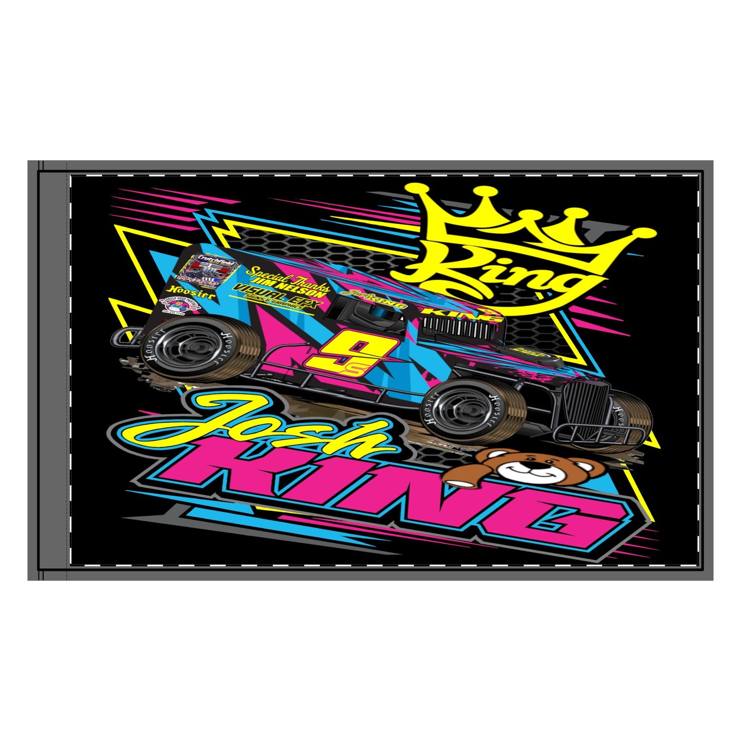 Josh King Racing Flag