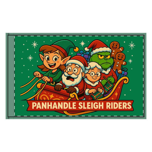 Panhandle Sleigh Rider Flag