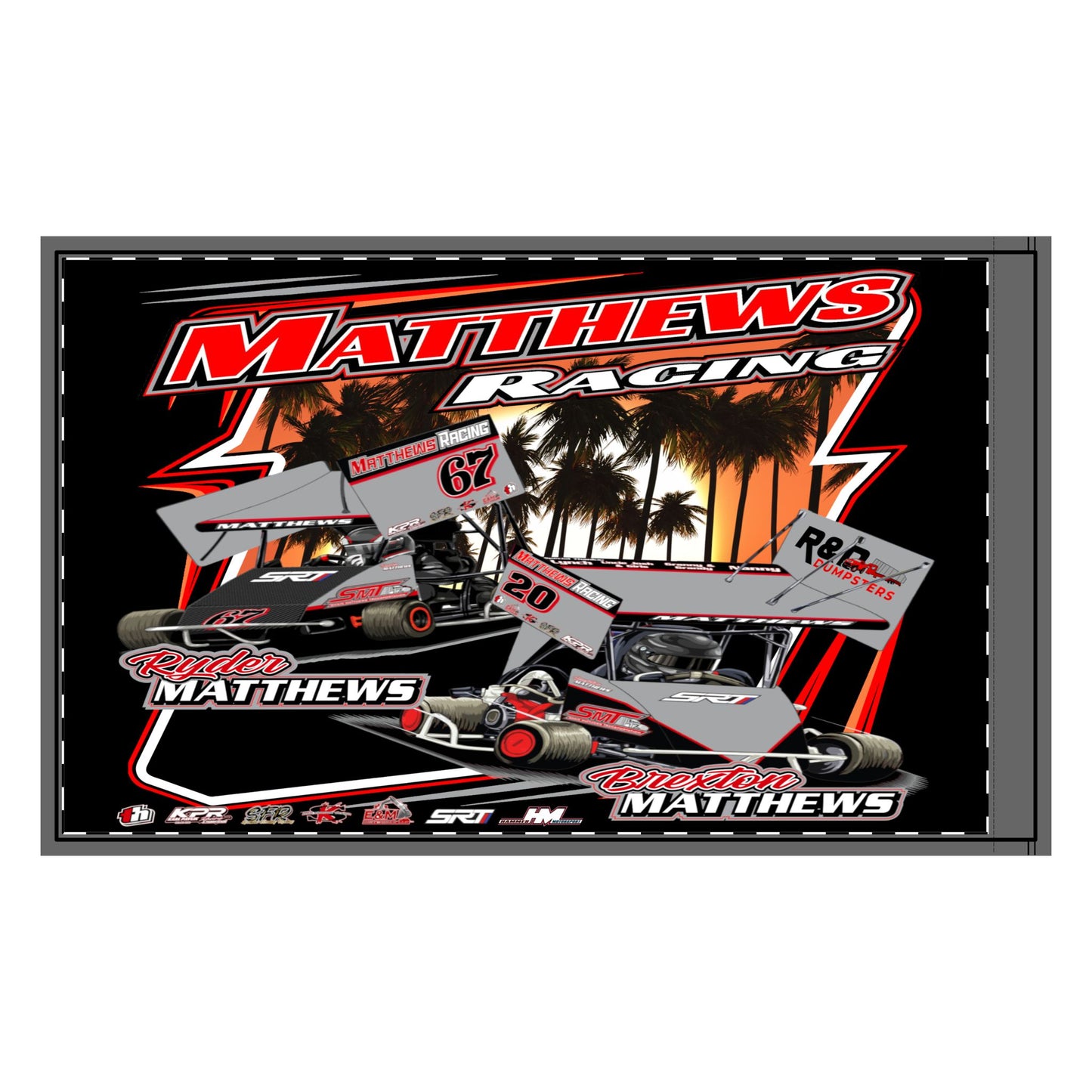 Matthews Racing Flag