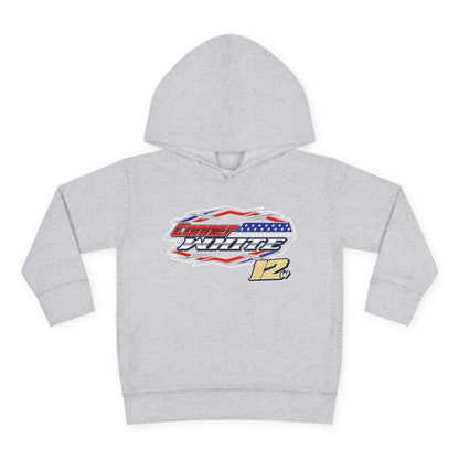 Conner White Toddler Hoodie Sweatshirt