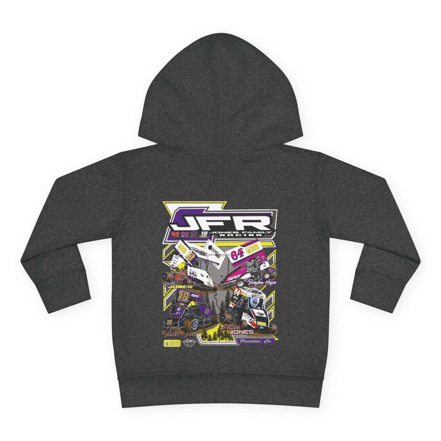 Jones Family Racing Toddler Hoodie Sweatshirt