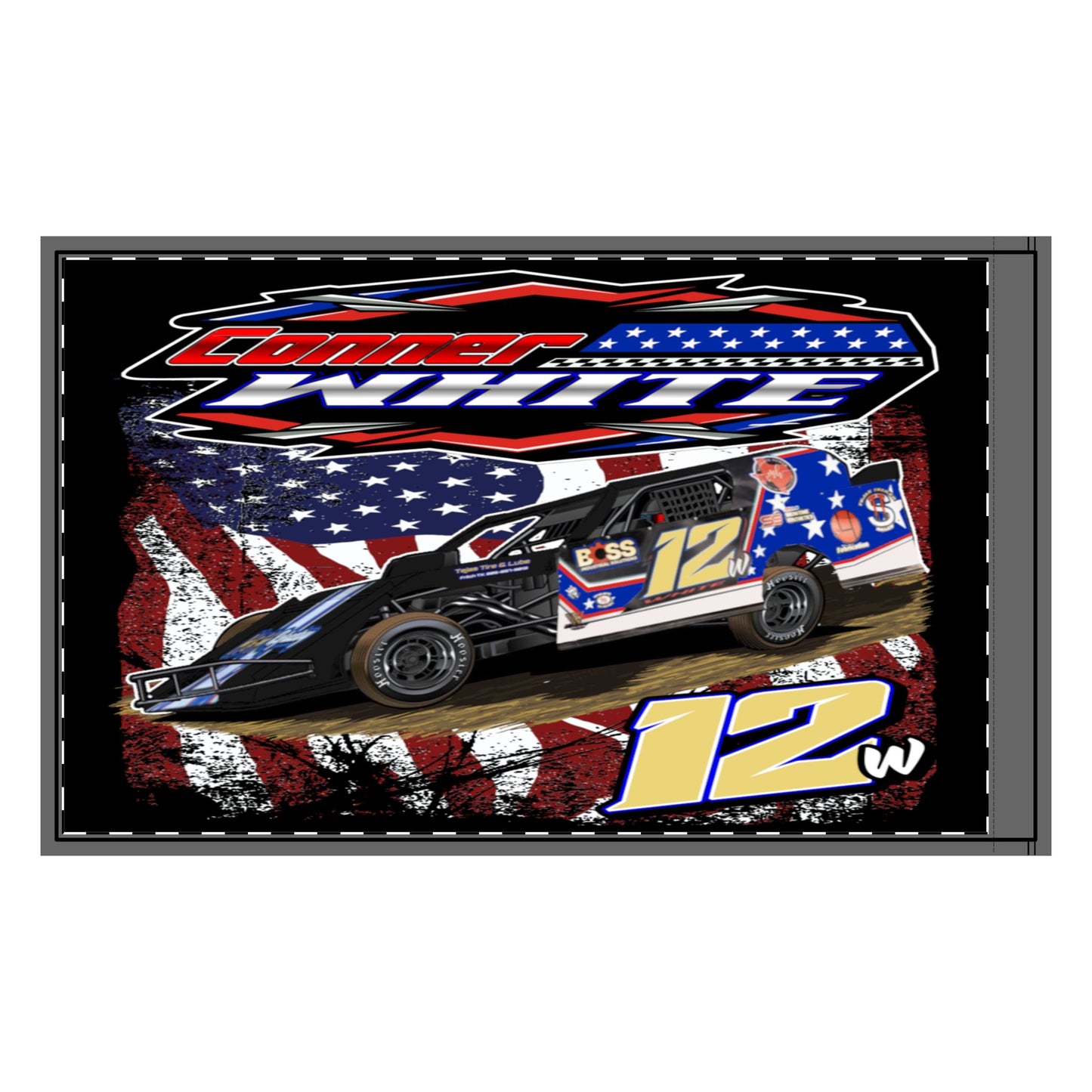 Conner White Flag