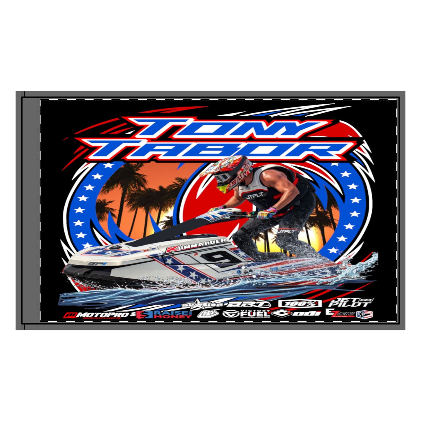 Tony Tabor 2026 Flag