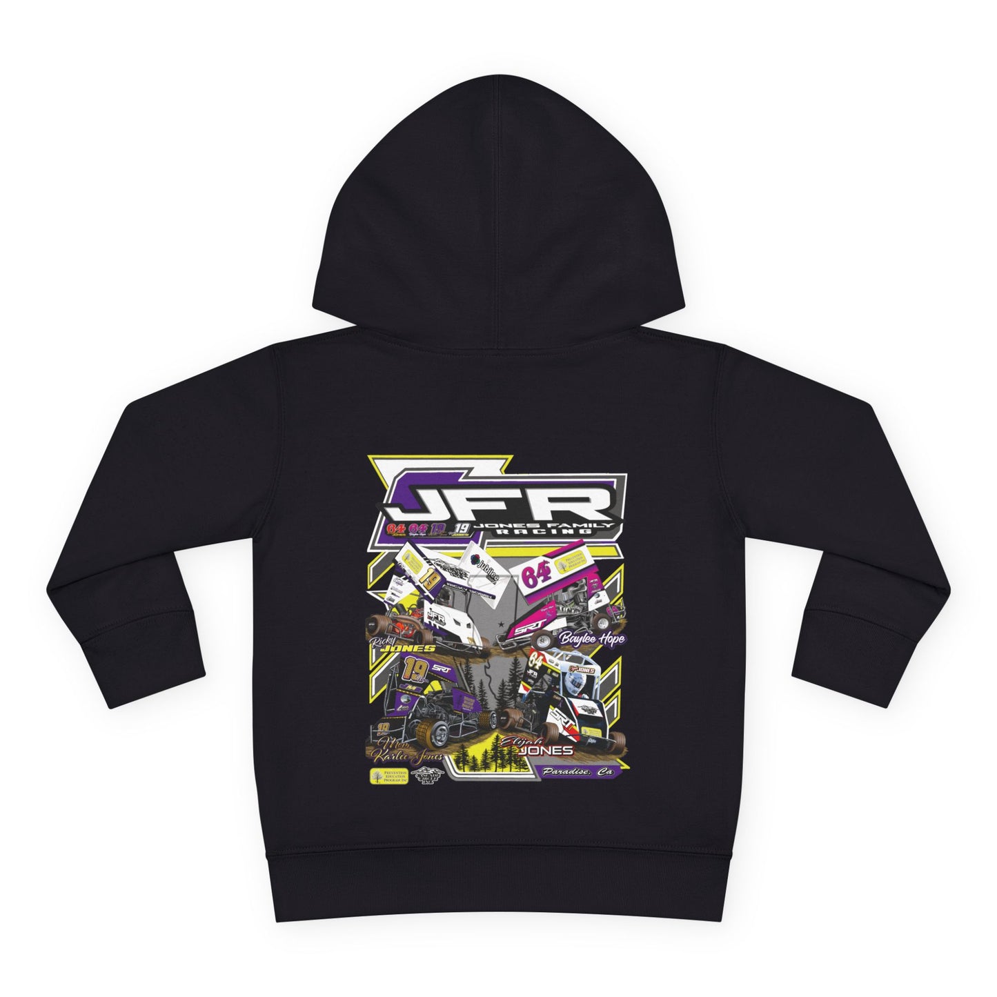 Jones Family Racing Toddler Hoodie Sweatshirt