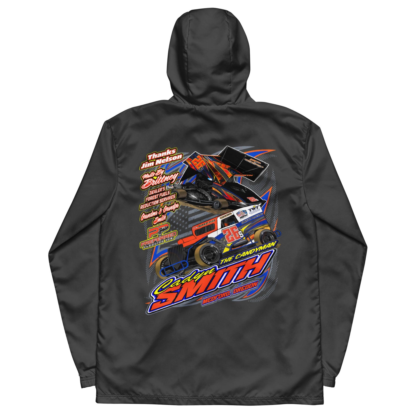 Cadyn Smith The Candyman Adult Windbreaker