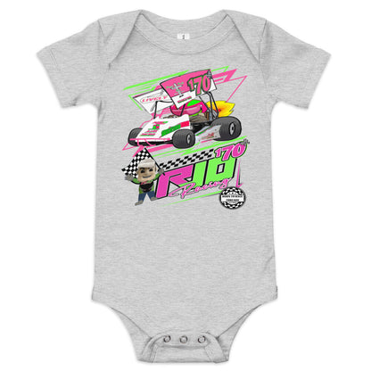 RJo Racing Cartoon Infant Onesie