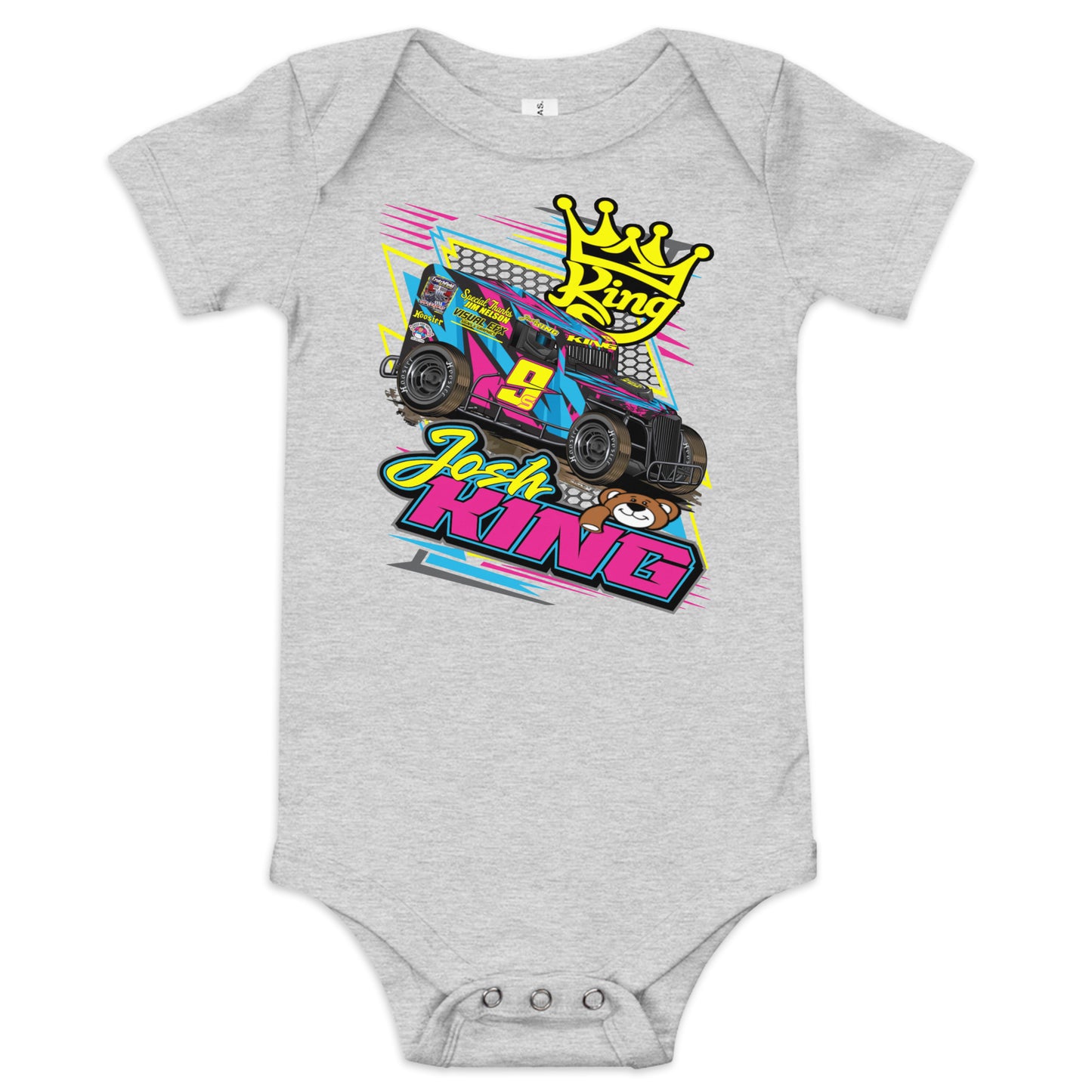 Josh King Crown Infant Onesie