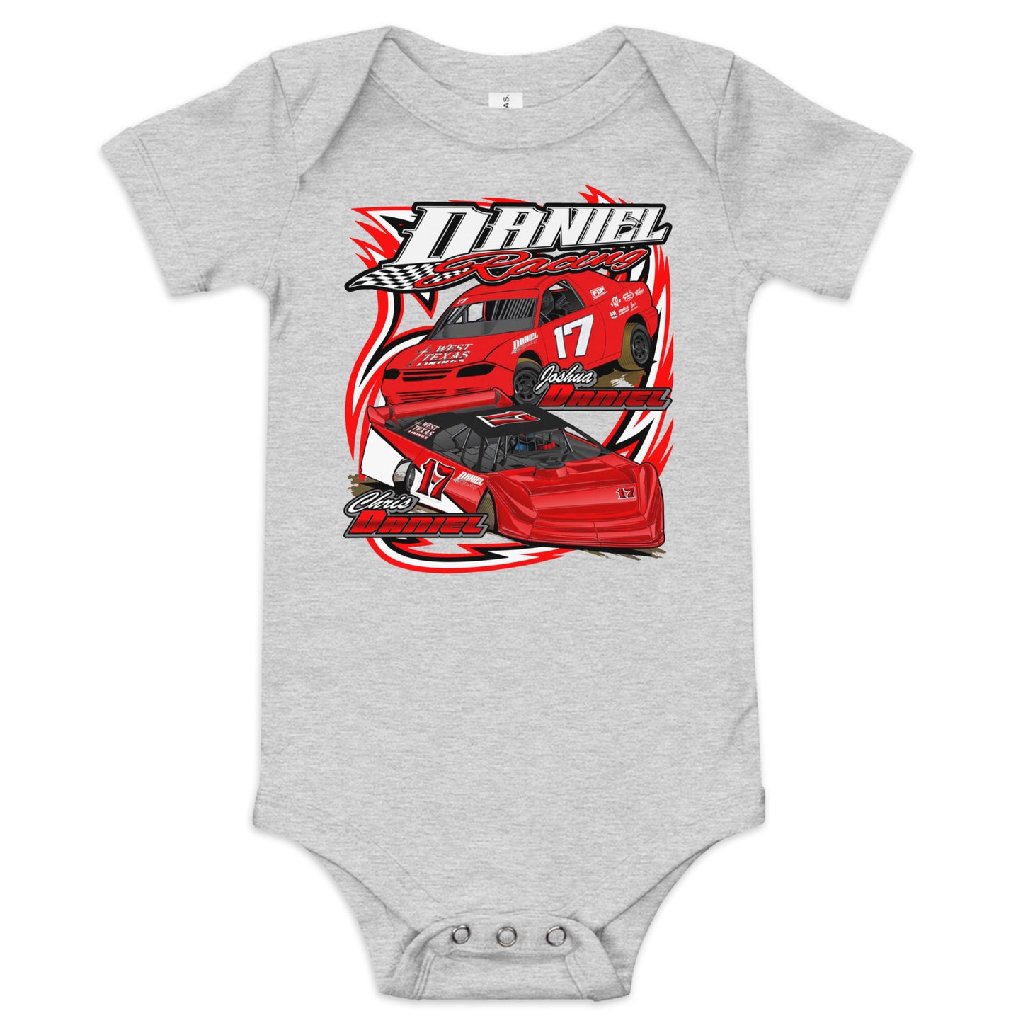 Daniel Racing Infant Onesie