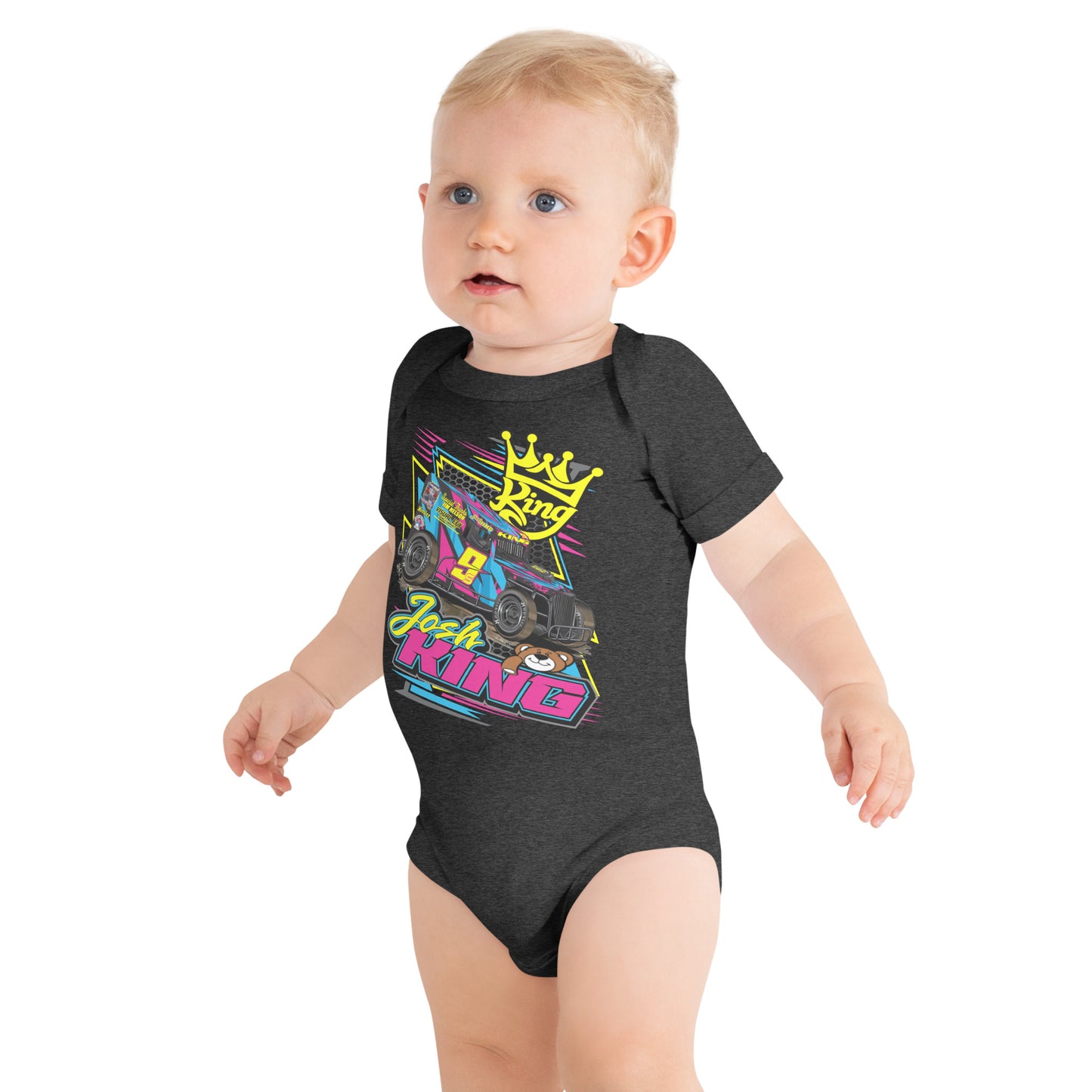 Josh King Crown Infant Onesie