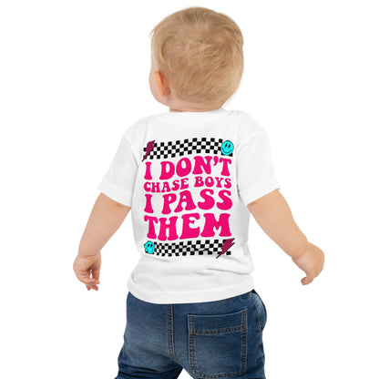 I Don't Chase Boys I Pass Them Infant T-Shirt