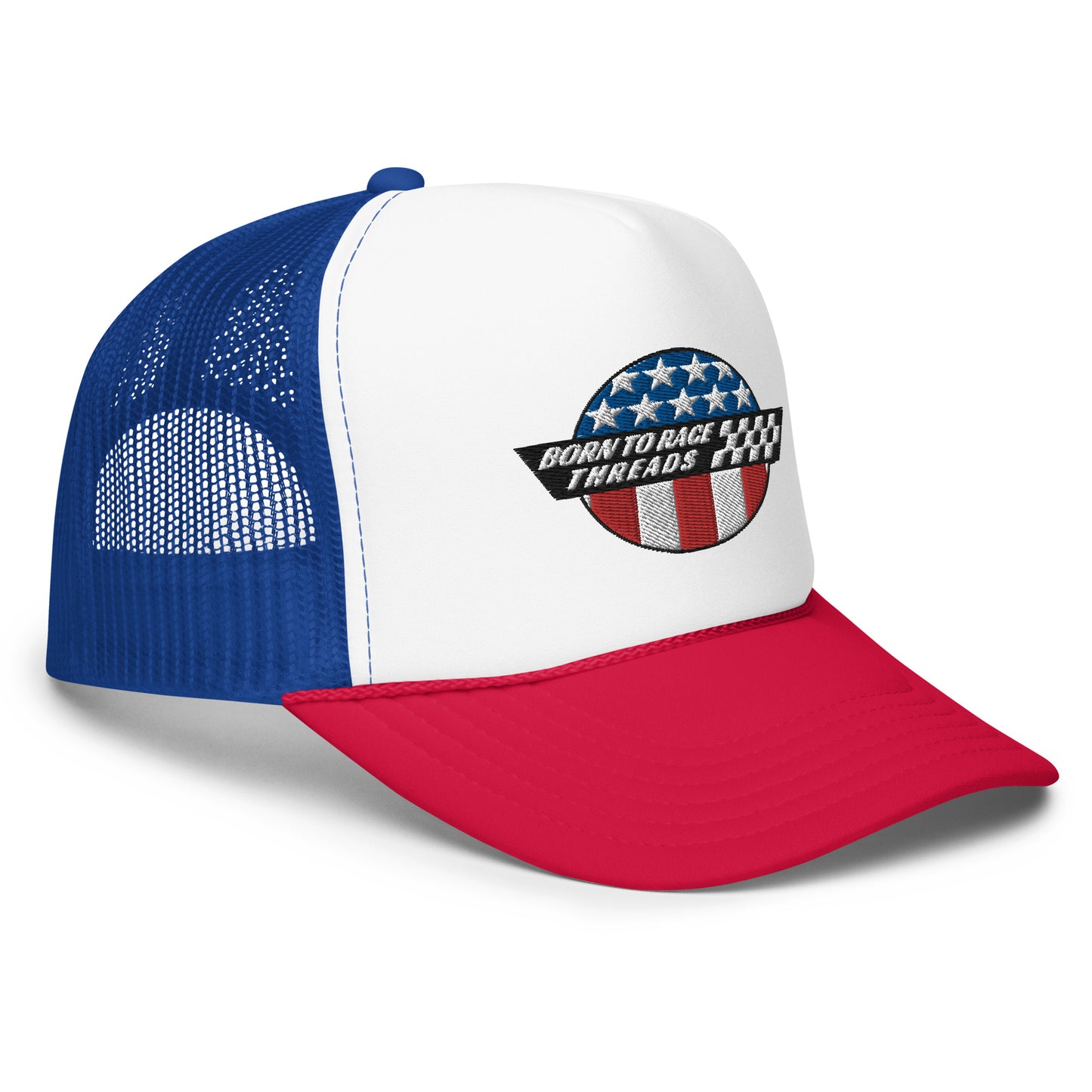 Born to Race Threads Patriotic Hat