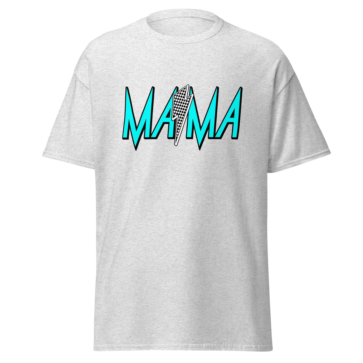 Mama Checkered Adult T-Shirt