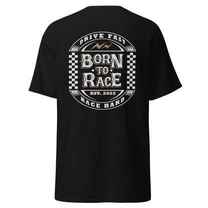 Born to Race Vintage Adult T-Shirt