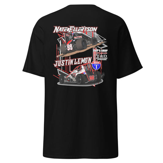 Pop's Shop Motorsports Adult T-Shirt