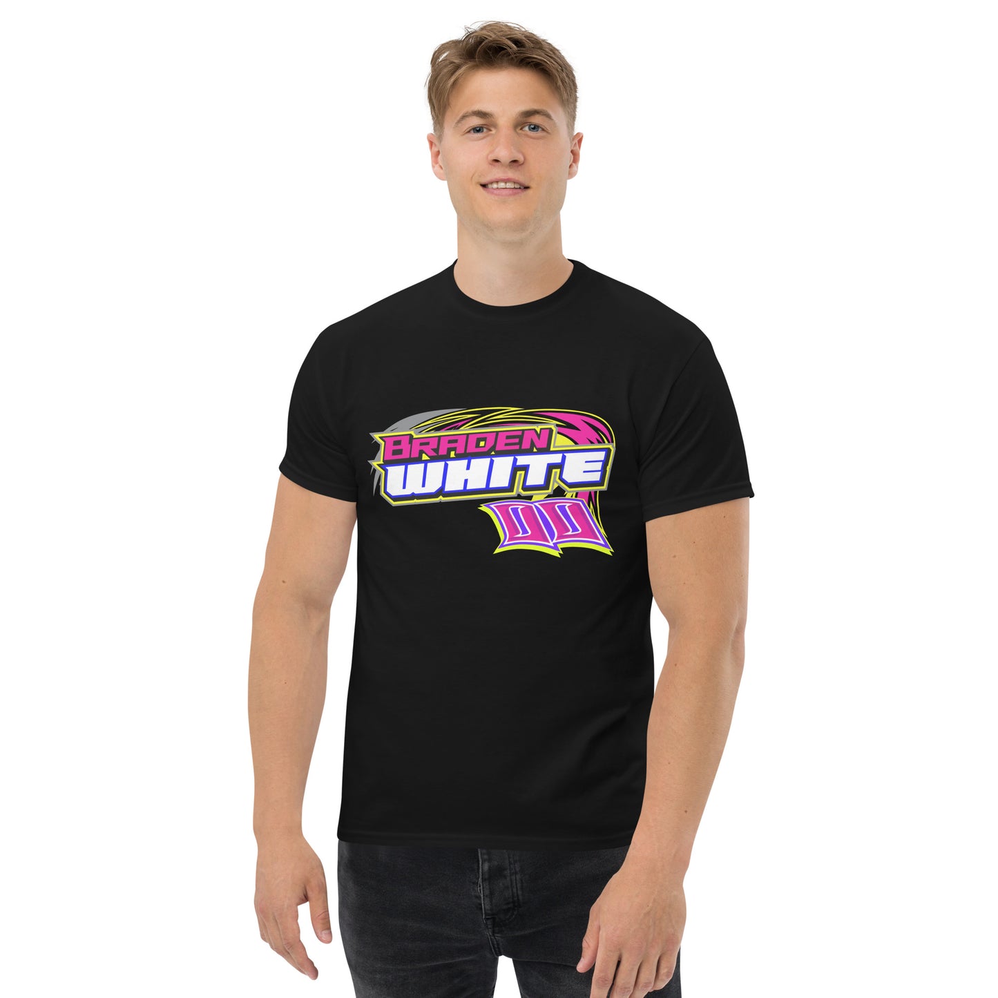 Braden White Adult T-Shirt