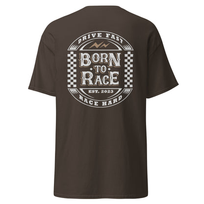 Born to Race Vintage Adult T-Shirt