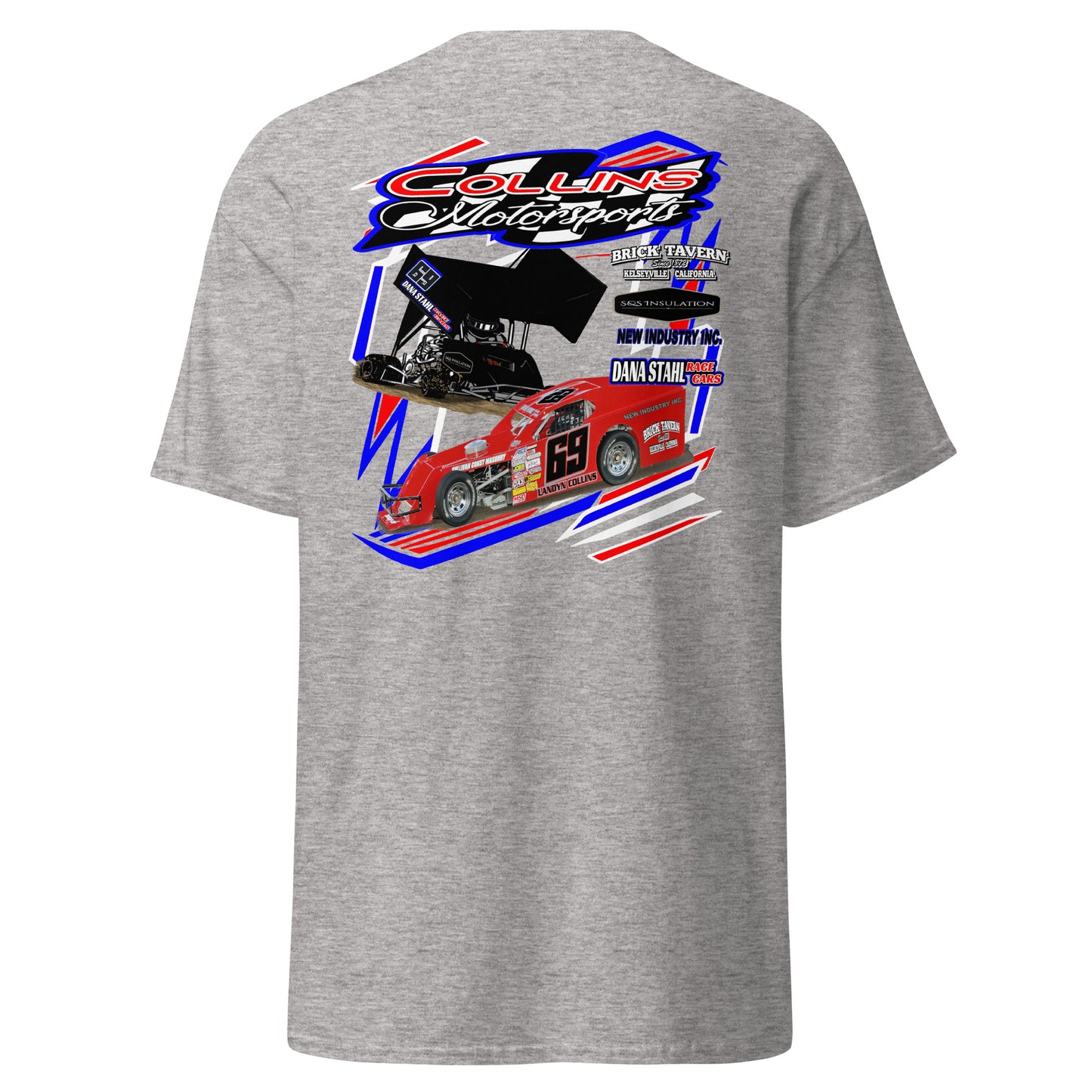 Collins Motorsports Adult T-Shirt