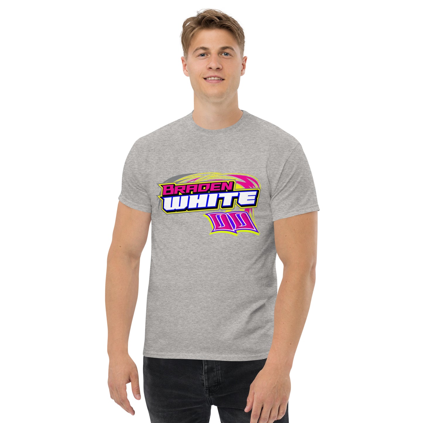 Braden White Adult T-Shirt