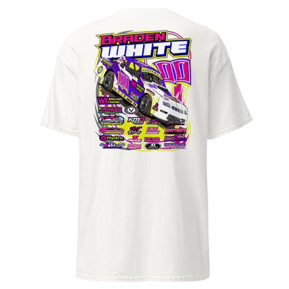 Braden White Adult T-Shirt