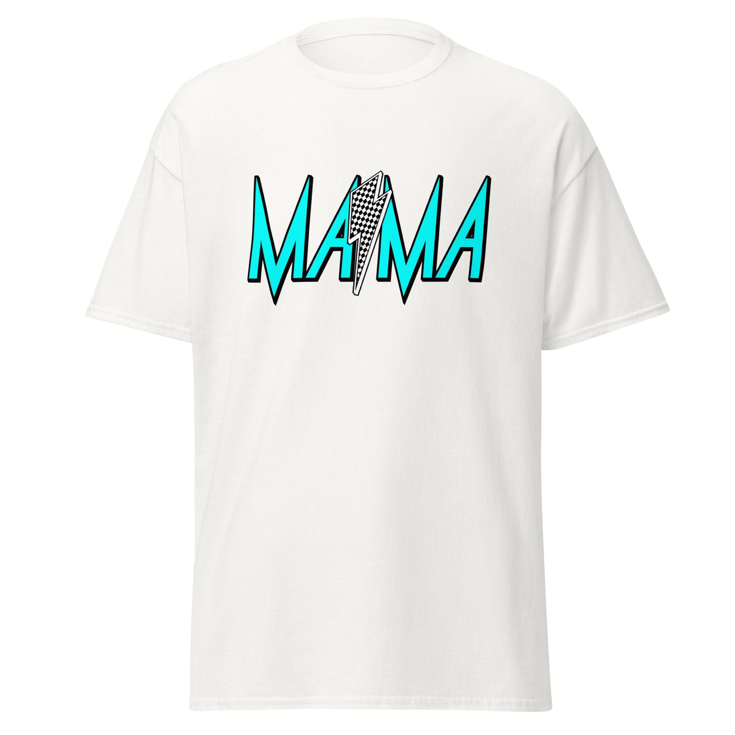 Mama Checkered Adult T-Shirt
