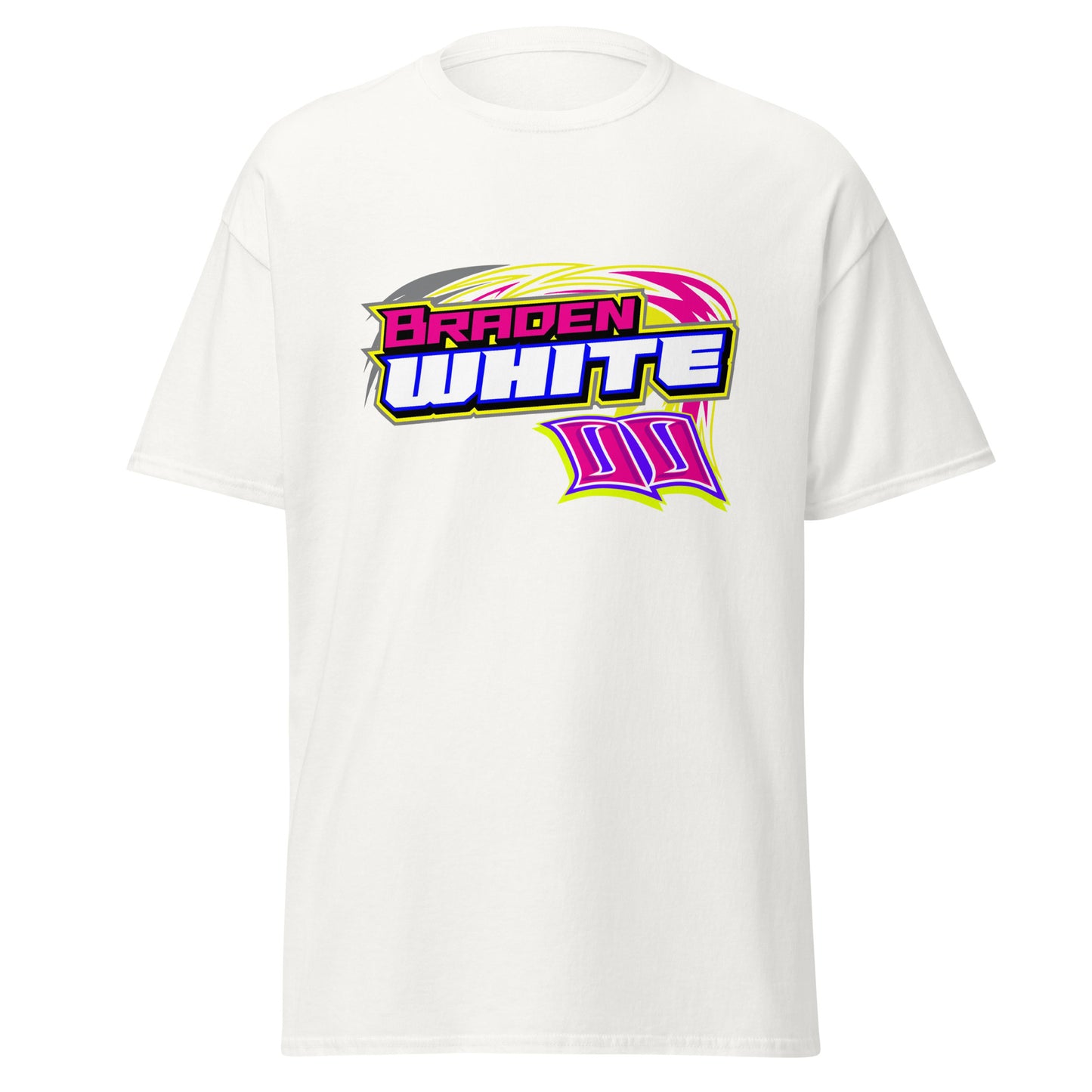 Braden White Adult T-Shirt