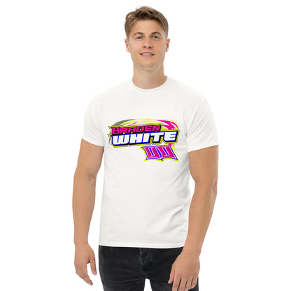 Braden White Adult T-Shirt