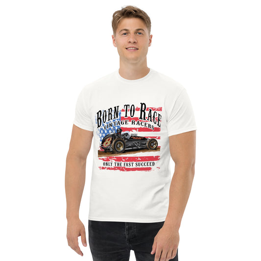 Vintage Sprint Racer Adult T-Shirt