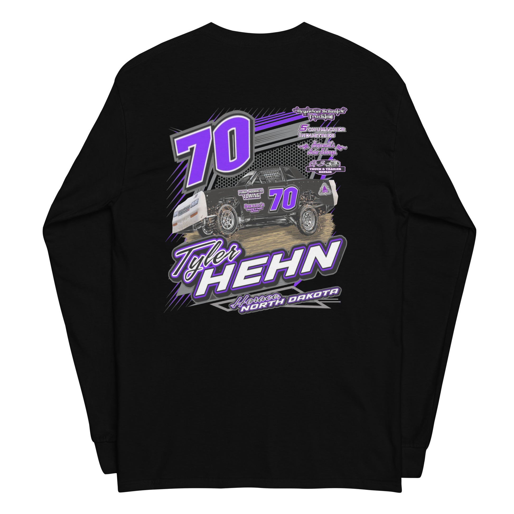 Tyler Hehn Adult Long Sleeve – Born to Race Threads