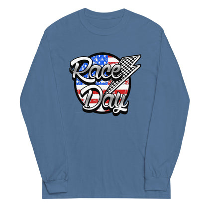 Race Day Adult Long Sleeve Shirt
