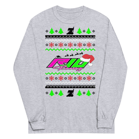 RJo Racing Christmas Design Adult Long Sleeve
