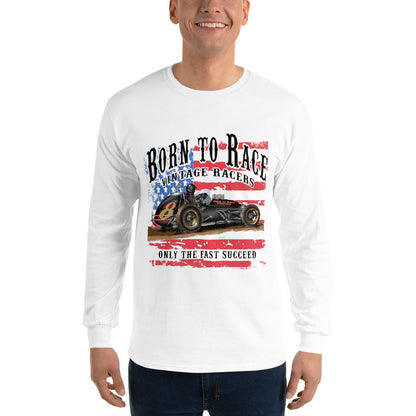 Vintage Sprint Racer Adult Long Sleeve