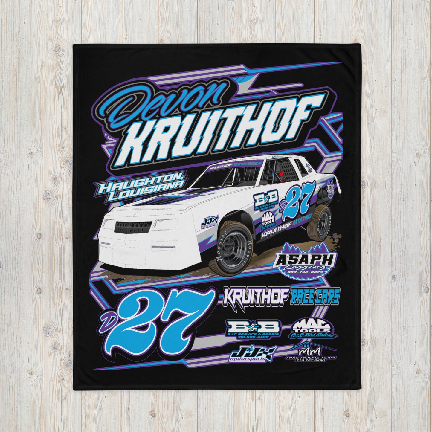 Devon Kruithof Throw Blanket