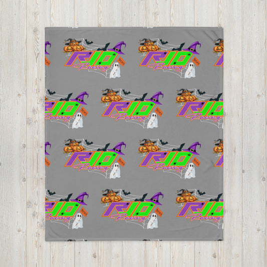 RJo Racing Halloween Throw Blanket