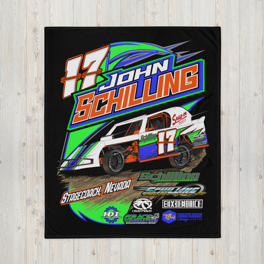 John Schilling Throw Blanket