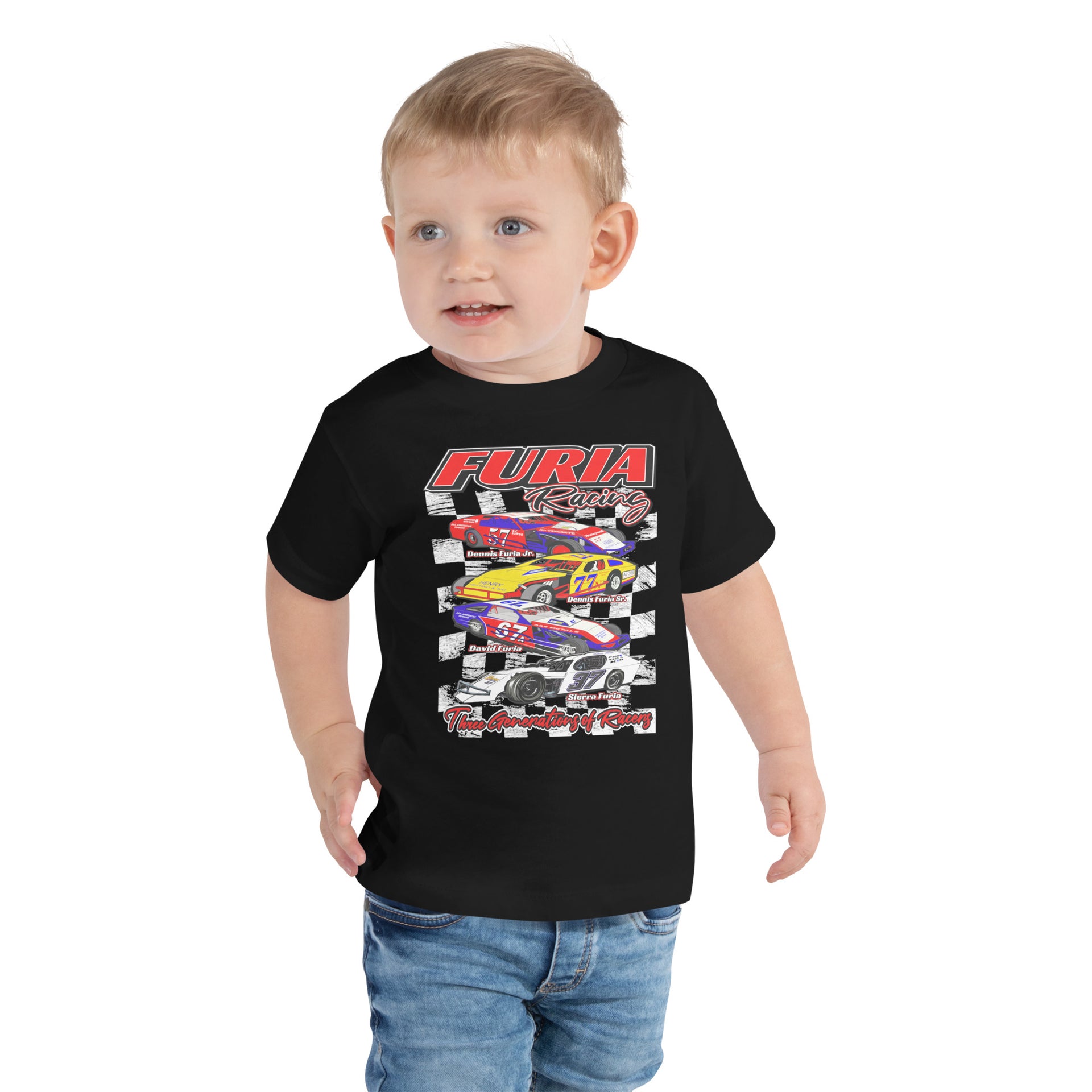 Furia Family Racing Toddler T-Shirt – Born to Race Threads