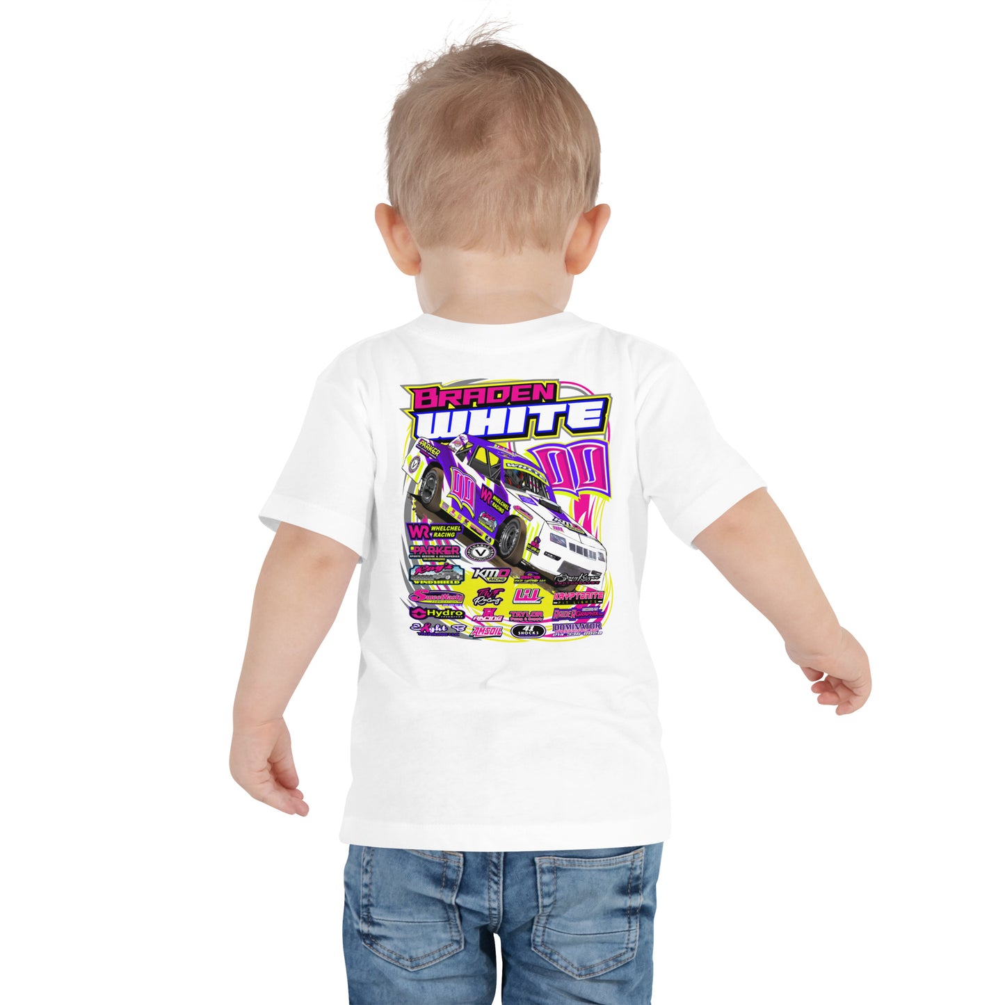 Braden White Toddler T-Shirt