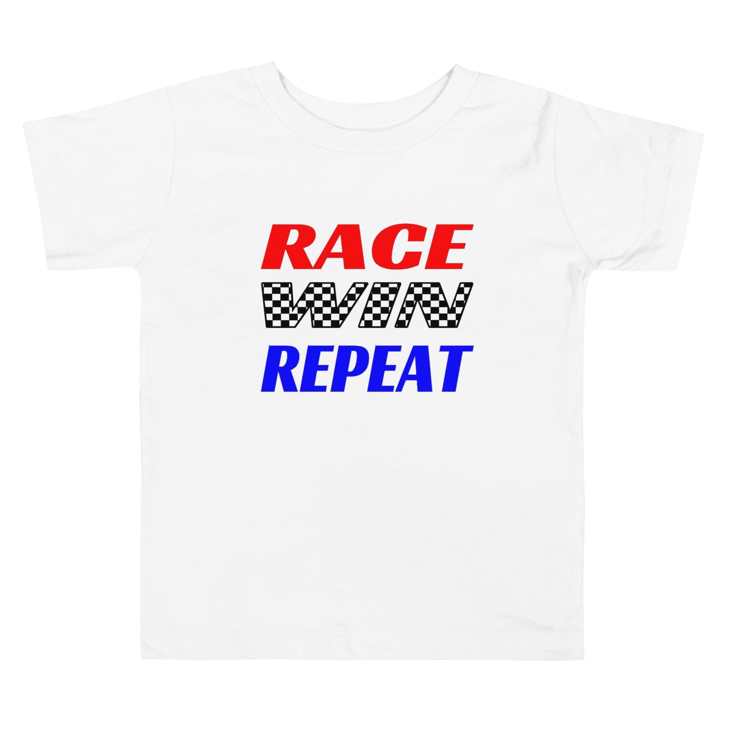 Race Win Repeat Toddler T-Shirt