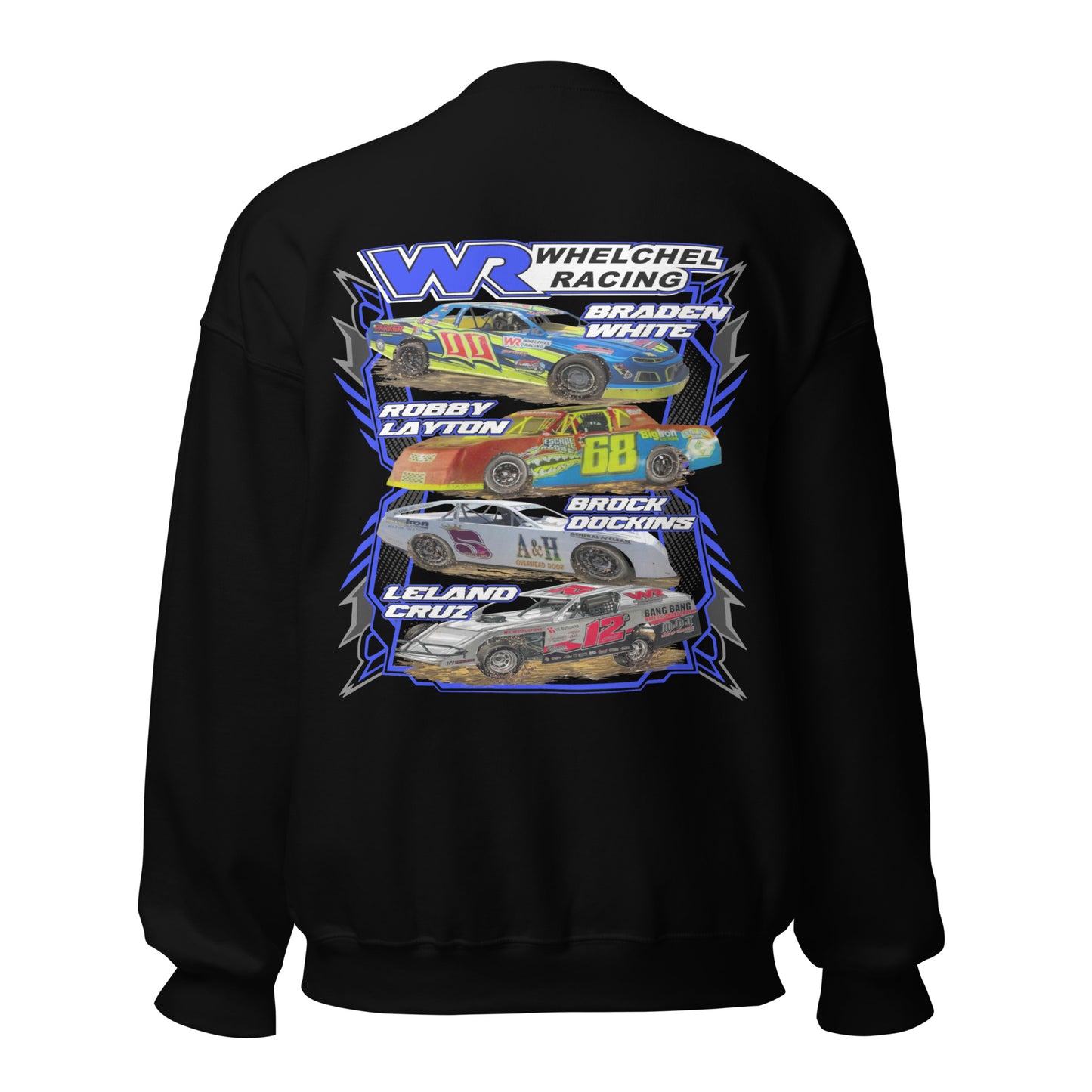 Whelchel Racing Adult Crew Sweatshirt