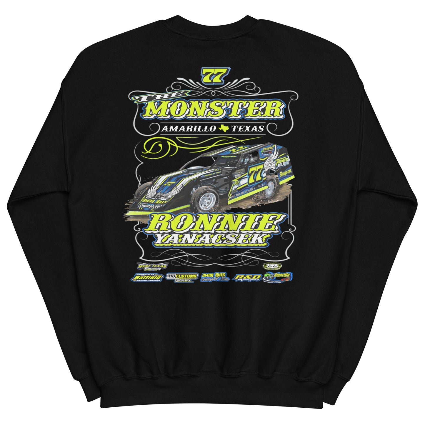 Ronnie Yanacsek Modified Adult Crew Sweatshirt